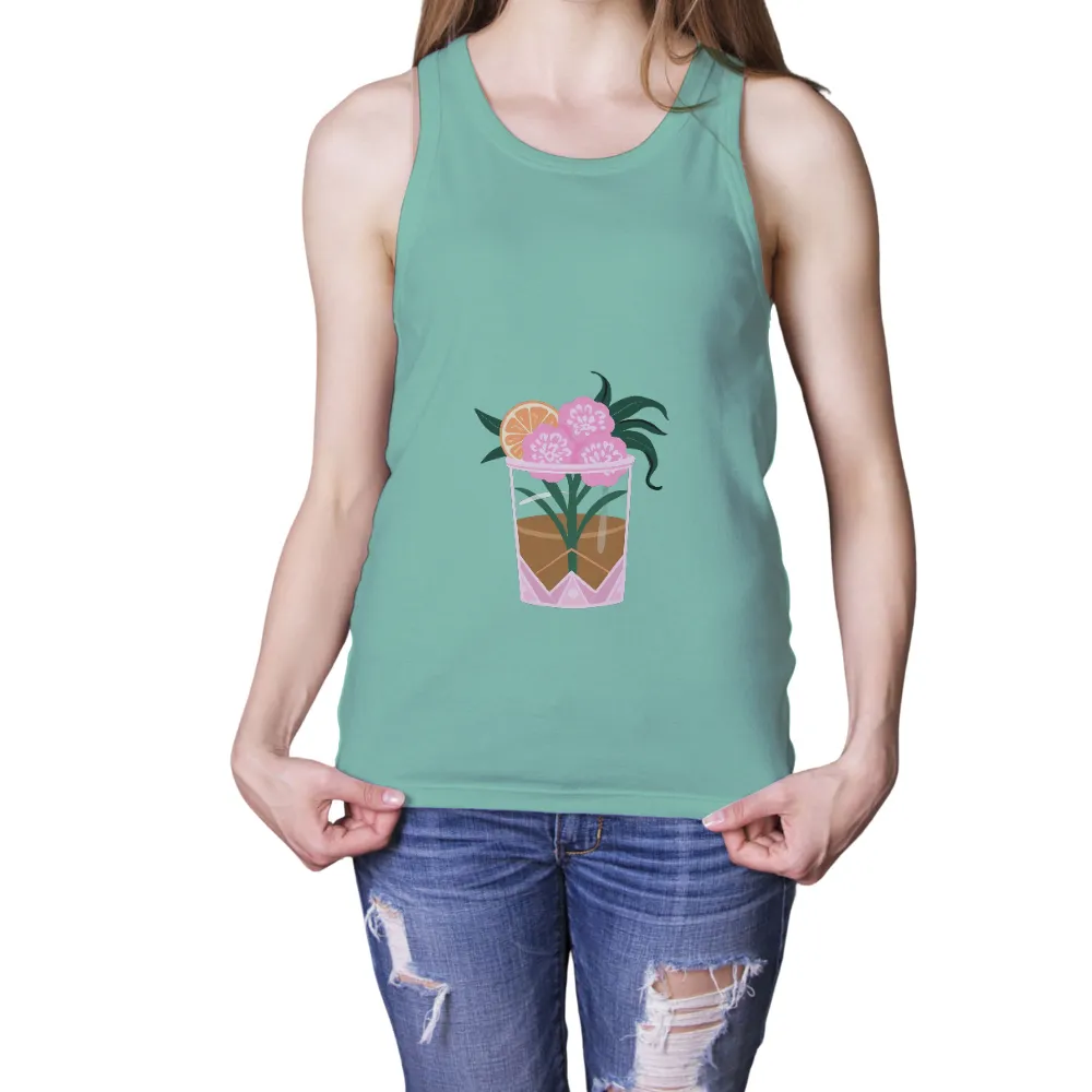 Custom T-Shirt Printing: Tropical Cocktail Vibes|tropical cocktail