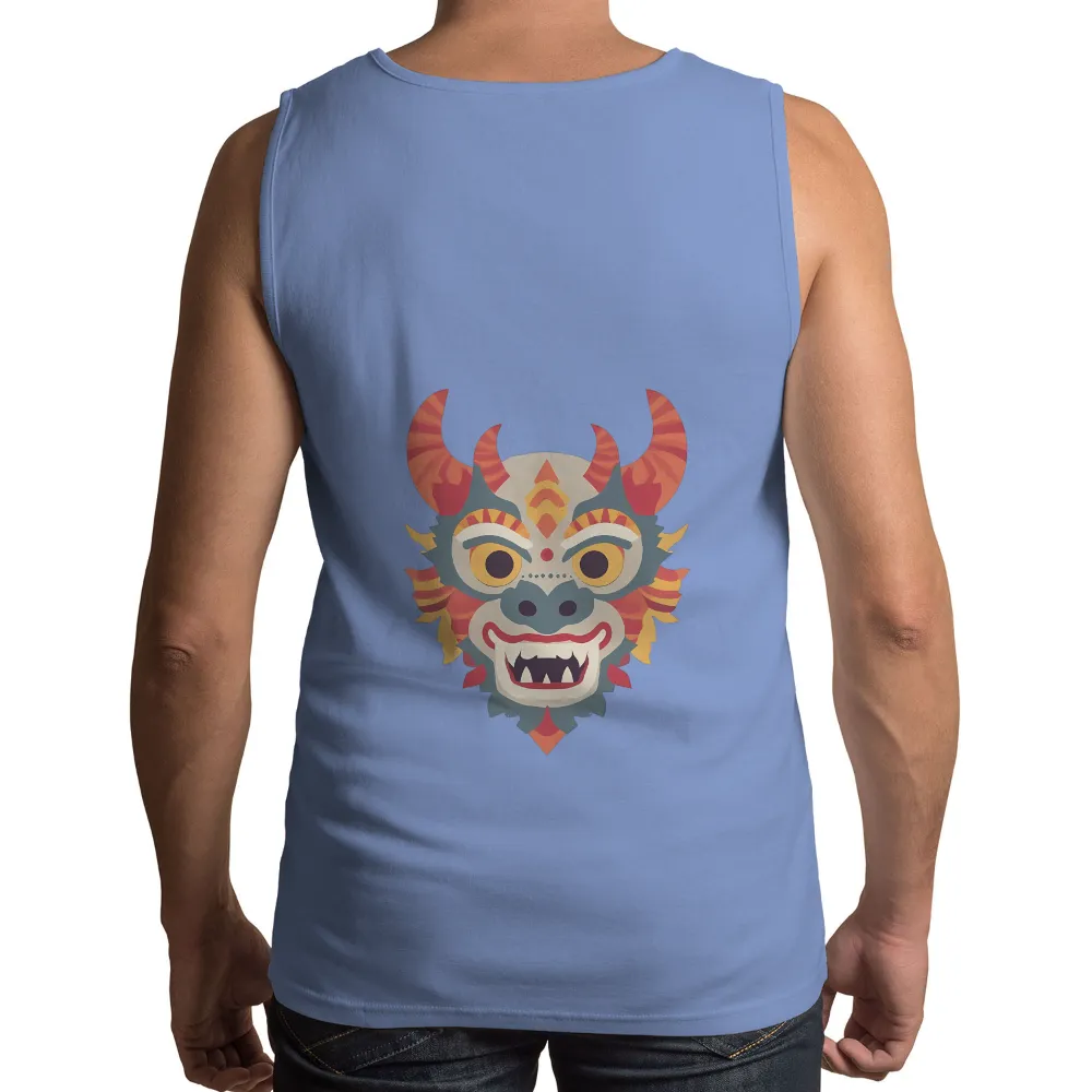 Dragon Mask Design: Blending Cultural Heritage with Modern Artistry|red hot chili peppers 2022 t shirt