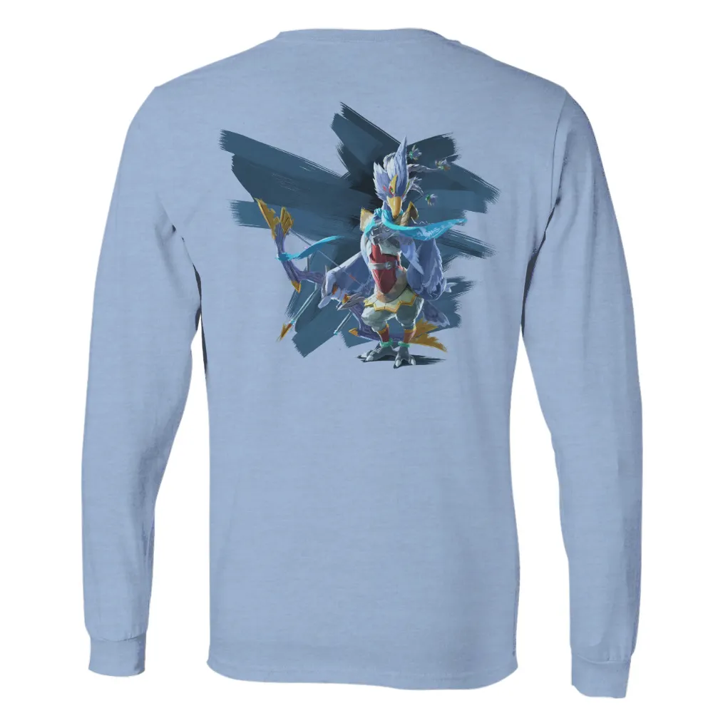 Sirael: Sky Guardian Tee Shirt Printing - Bird Warrior, Mythical Creature|final fantasy 35th anniversary t shirt