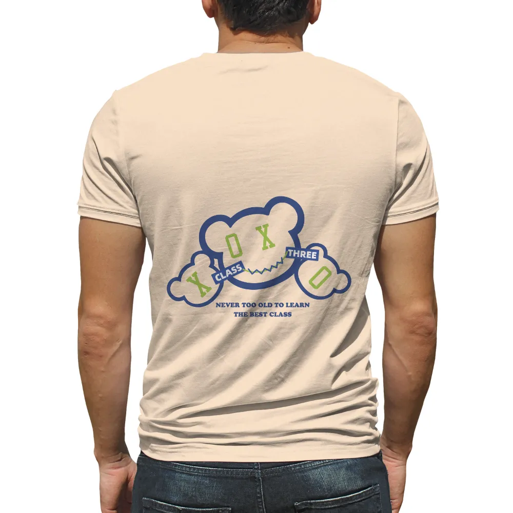 T-Shirts Custom: Never Too Old to Learn - Lifelong Learning Design|larry june numbers shirt