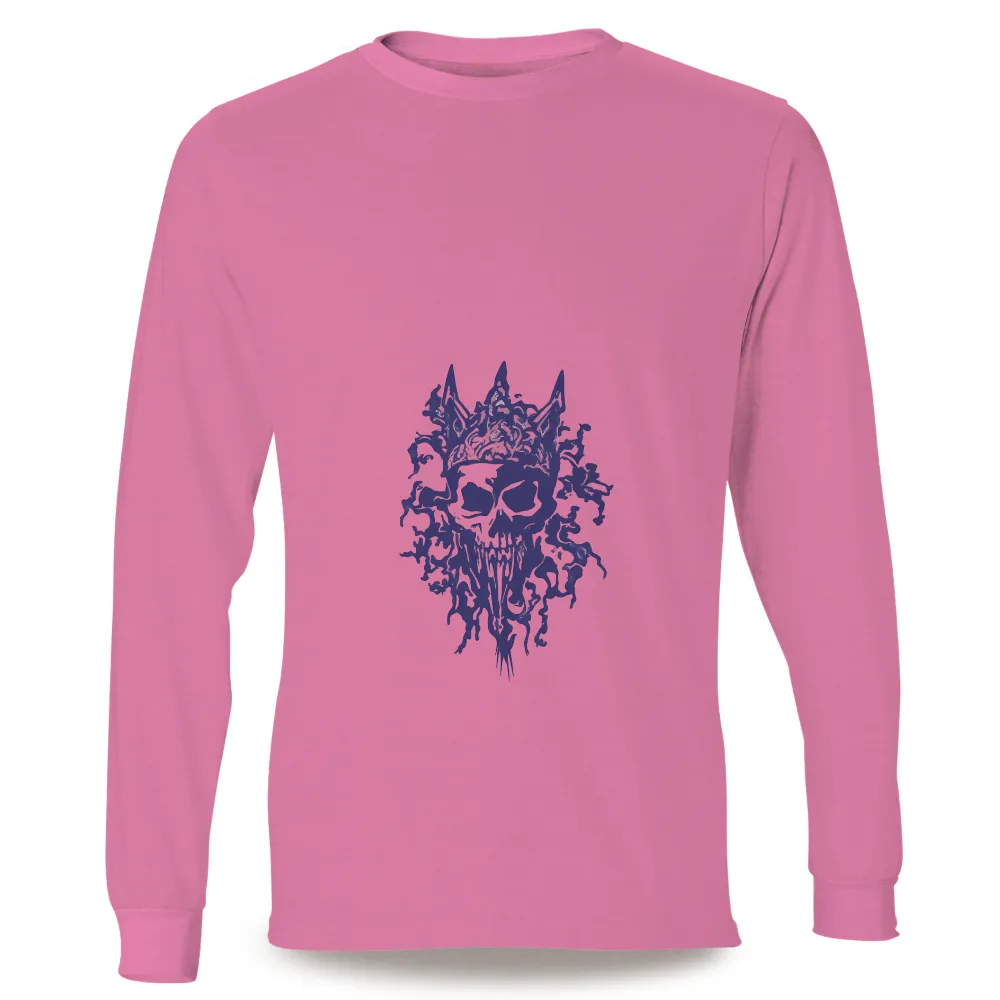 Tee Shirt Printing: Blue Skull Transformation - Artistic Designs|blue fourth of july shirt