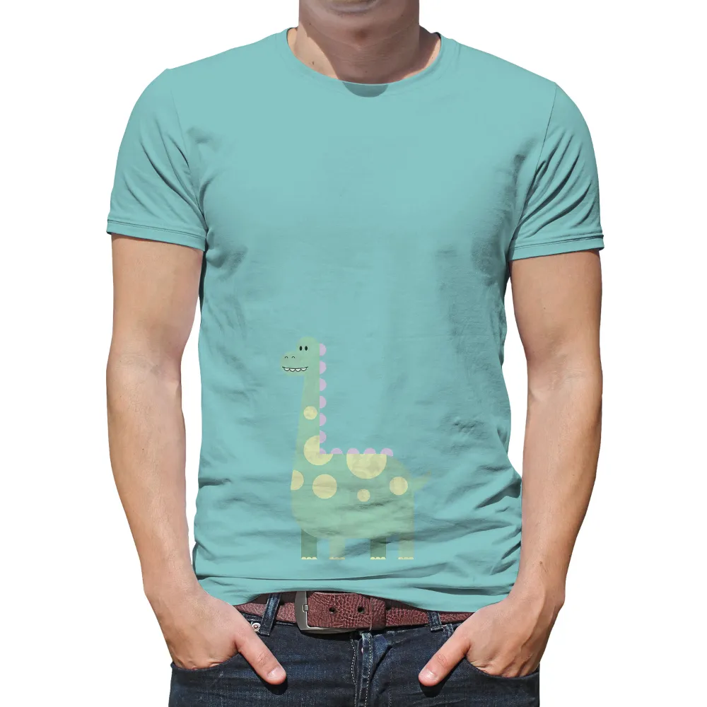 TShirt Design: Whimsical Dino - Playful and Friendly|valentines day dinosaur shirt