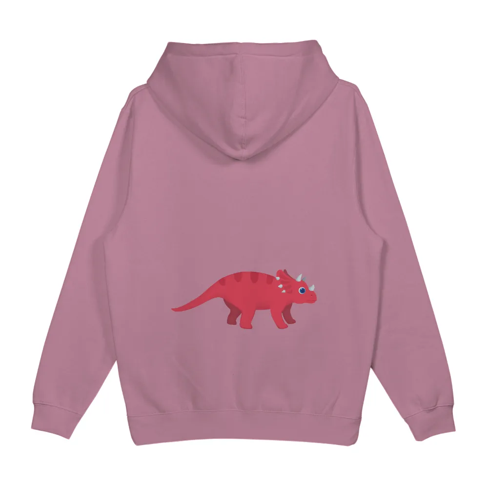 Customized Tee Shirts: Pixelated Triceratop - Artistic Fusion of Ancient and Futuristic|dinosaur bunny shirt