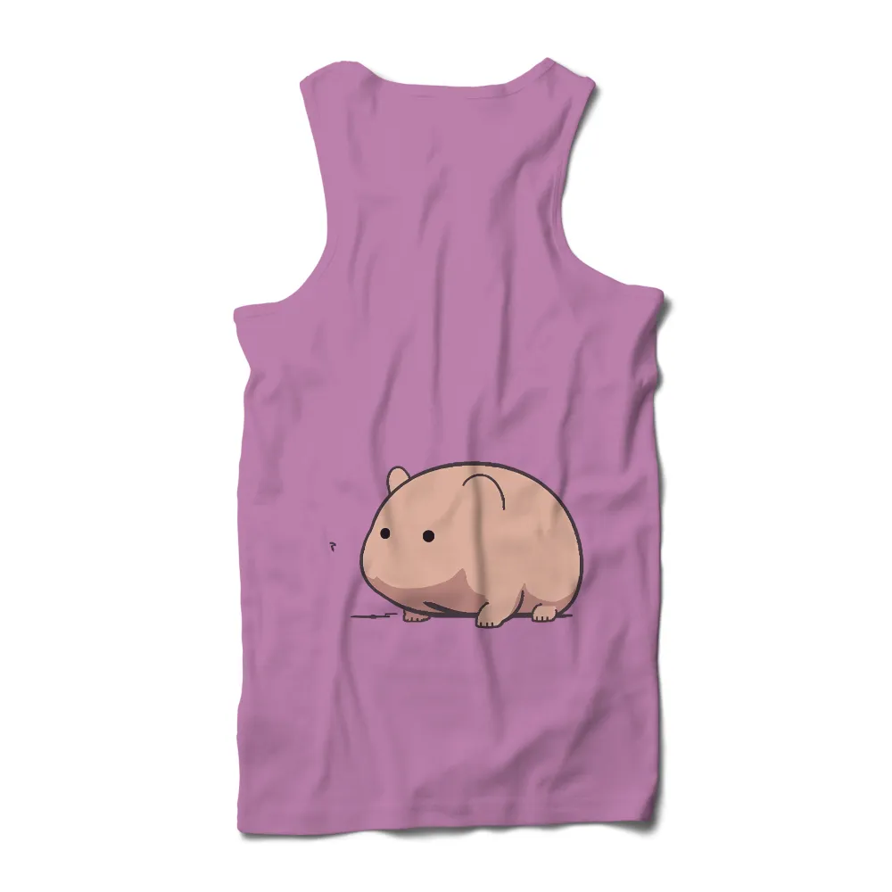 T-Shirt Printing: Simple Joys - Hamster Minimalist Design|cute fathers day shirts