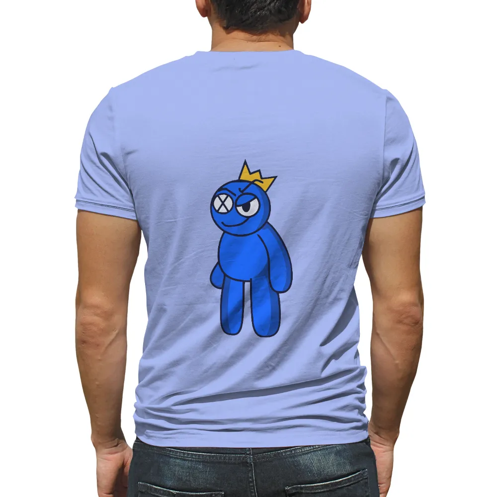 Graphic Tees: King Bluey - Quirky Humor and Vintage Charm|roblox rainbow motorcycle t shirt