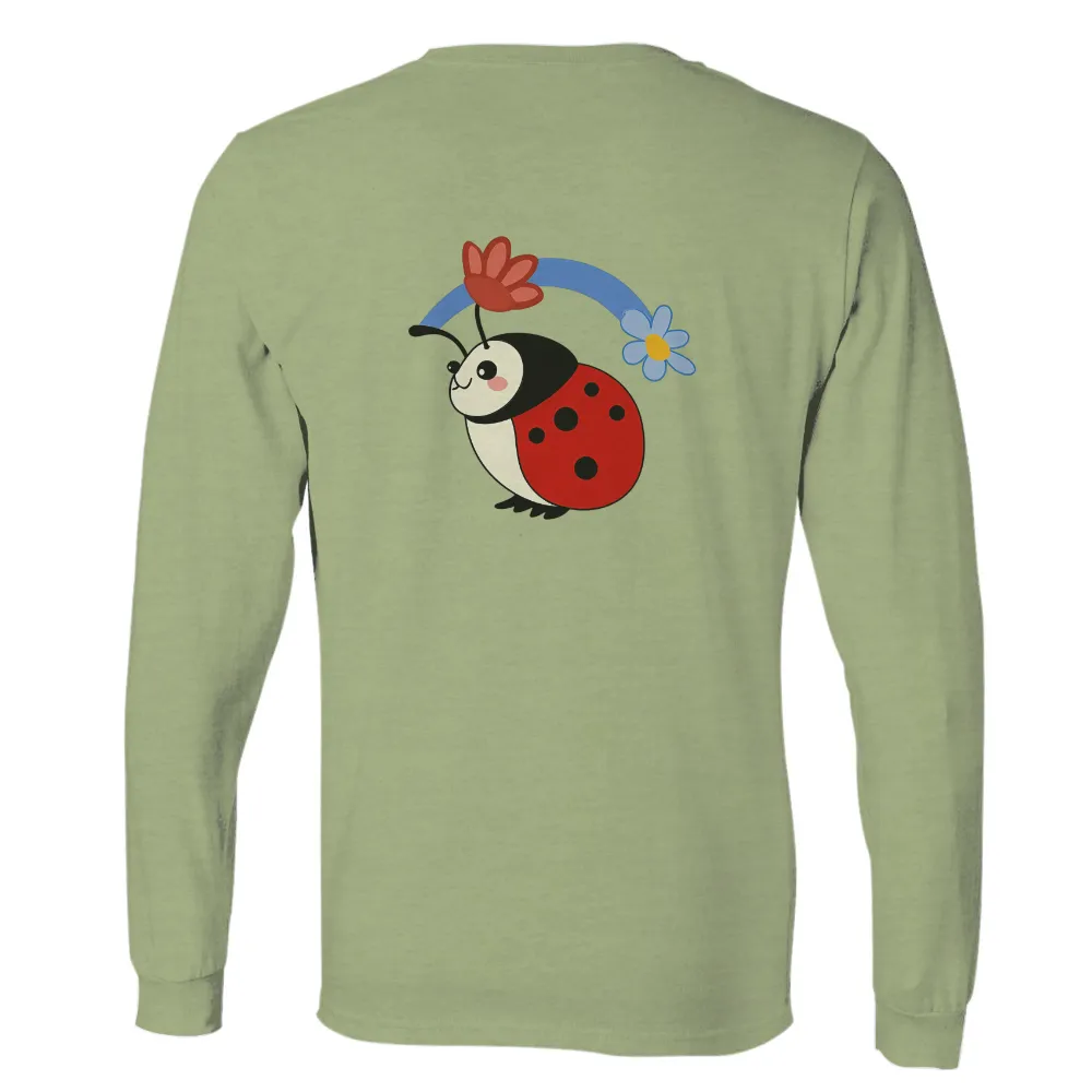 Customized Tee Shirts: Lily the Ladybug - Nature's Harmony|best men's summer shirts 2022