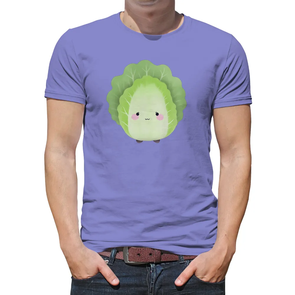 T-Shirts Custom: Embrace Happiness with Cappy the Cute Cabbage|t shirt 2022 design