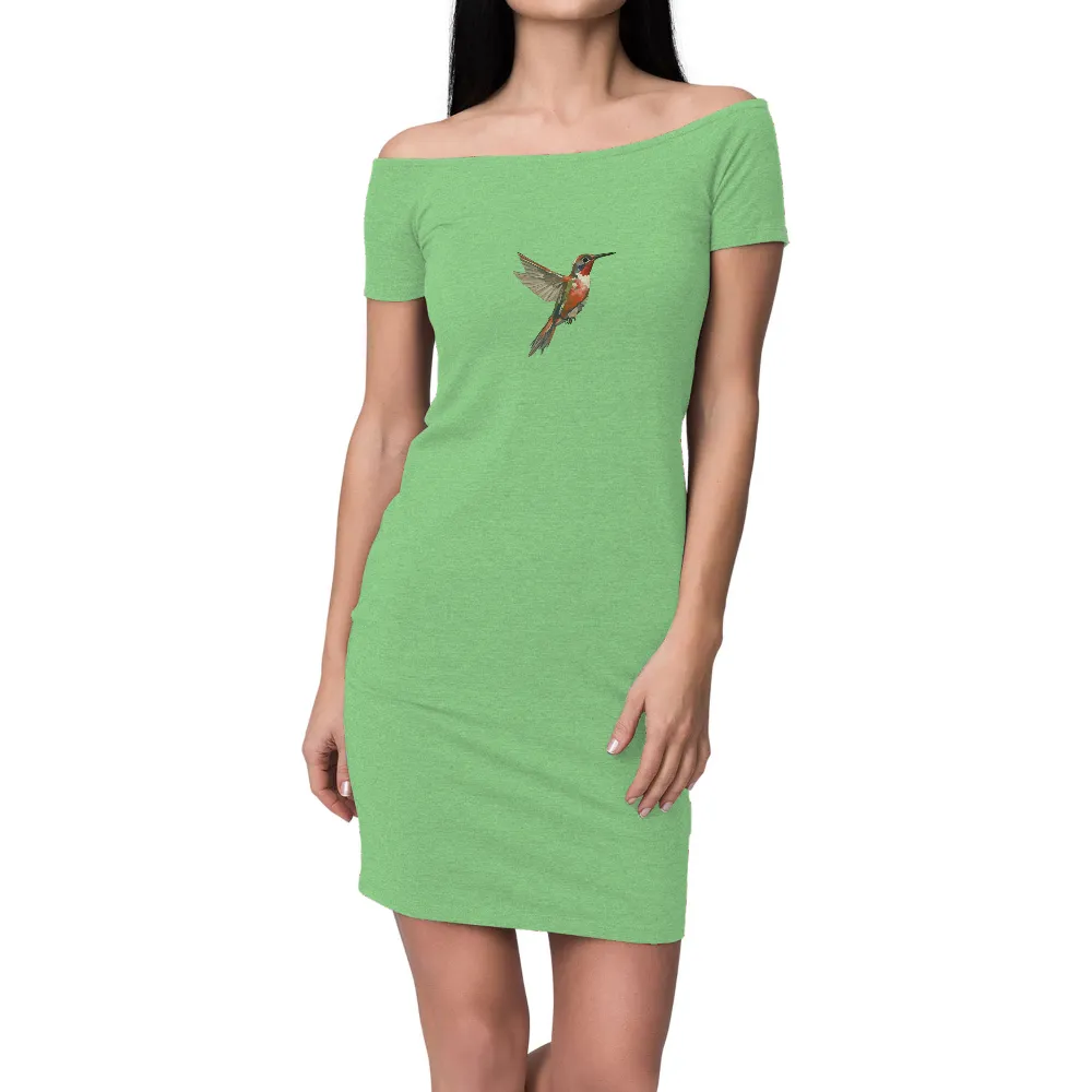 Hummingbird T-Shirts Custom: Vibrant Nature Art|milano calou vibrant summer shirt