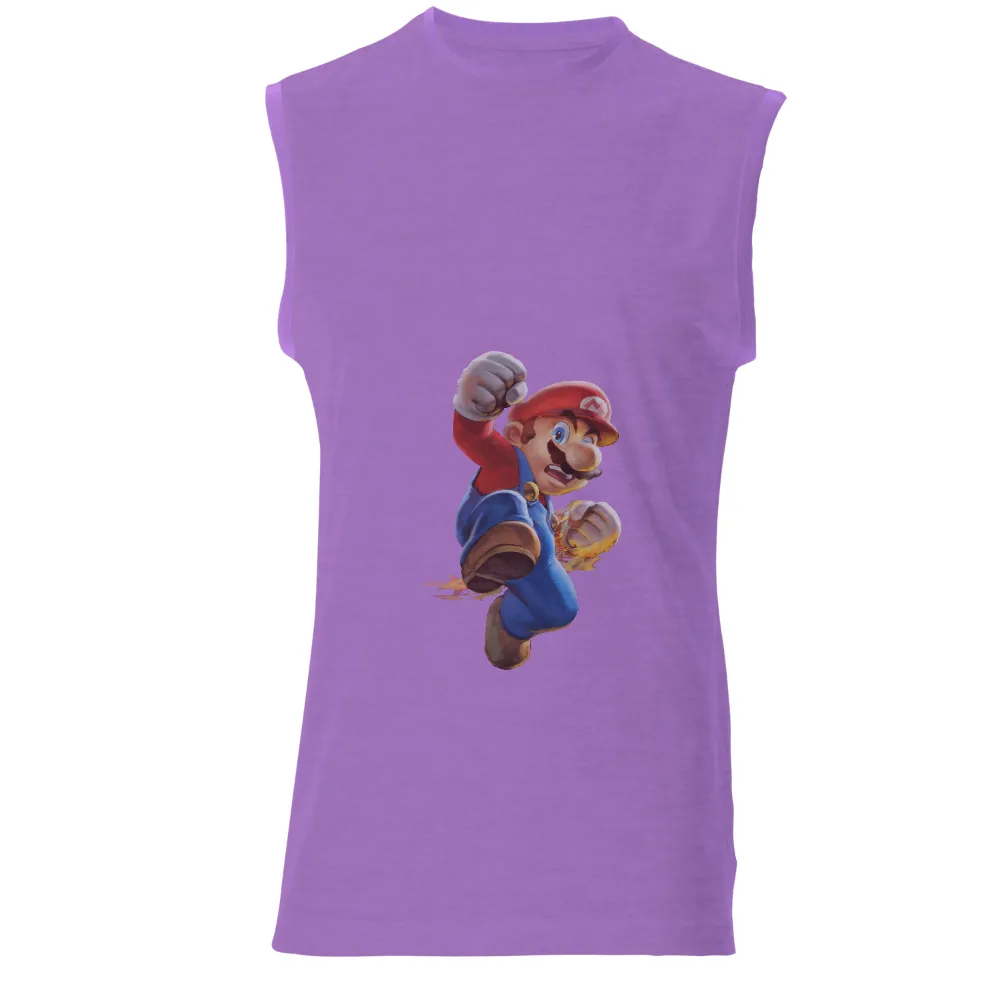 T-Shirts Pattern: Mario's Leap of Adventure|bootleg mario shirt