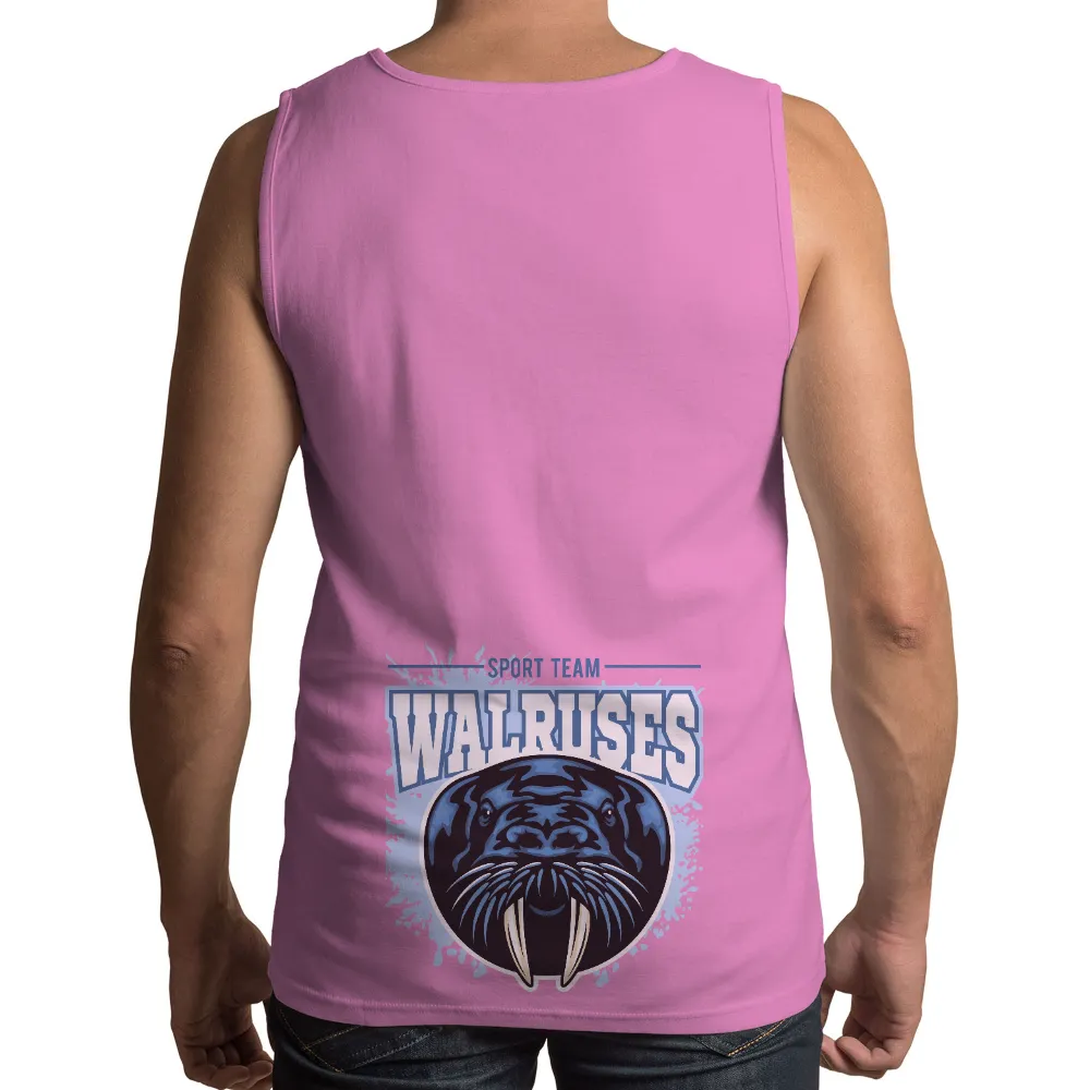 Graphic Tees: Walrus Sports Team - Strength and Unity|men's big & tall mlb team logo tee by mlb