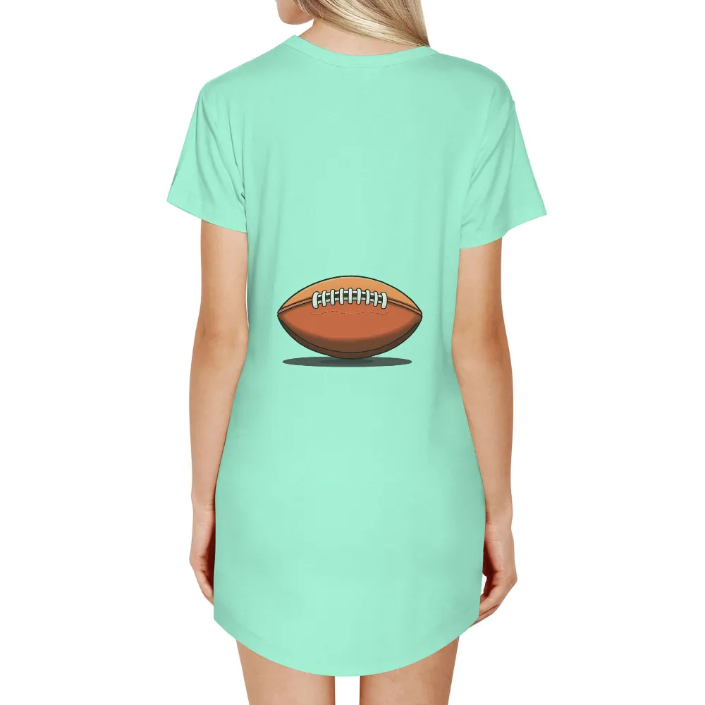 Tee Shirts Printed: Celebrate Football Passion with Artistic Design|football mom bleached shirt