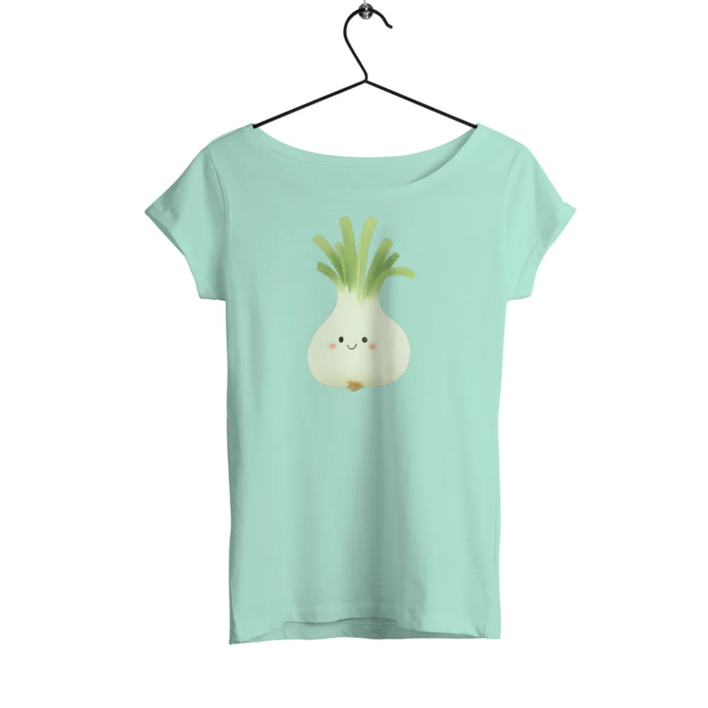 T-Shirts Custom: Meet Ollie the Happy Onion|the garden vignette camp shirt