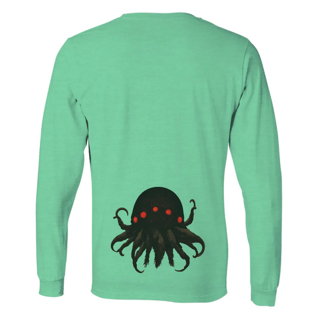 Shirts Graphic Tees: Deep Sea Guardian - Mythical Octopus with Glowing Eyes|legend of zelda hyrule logo unisex t shirt