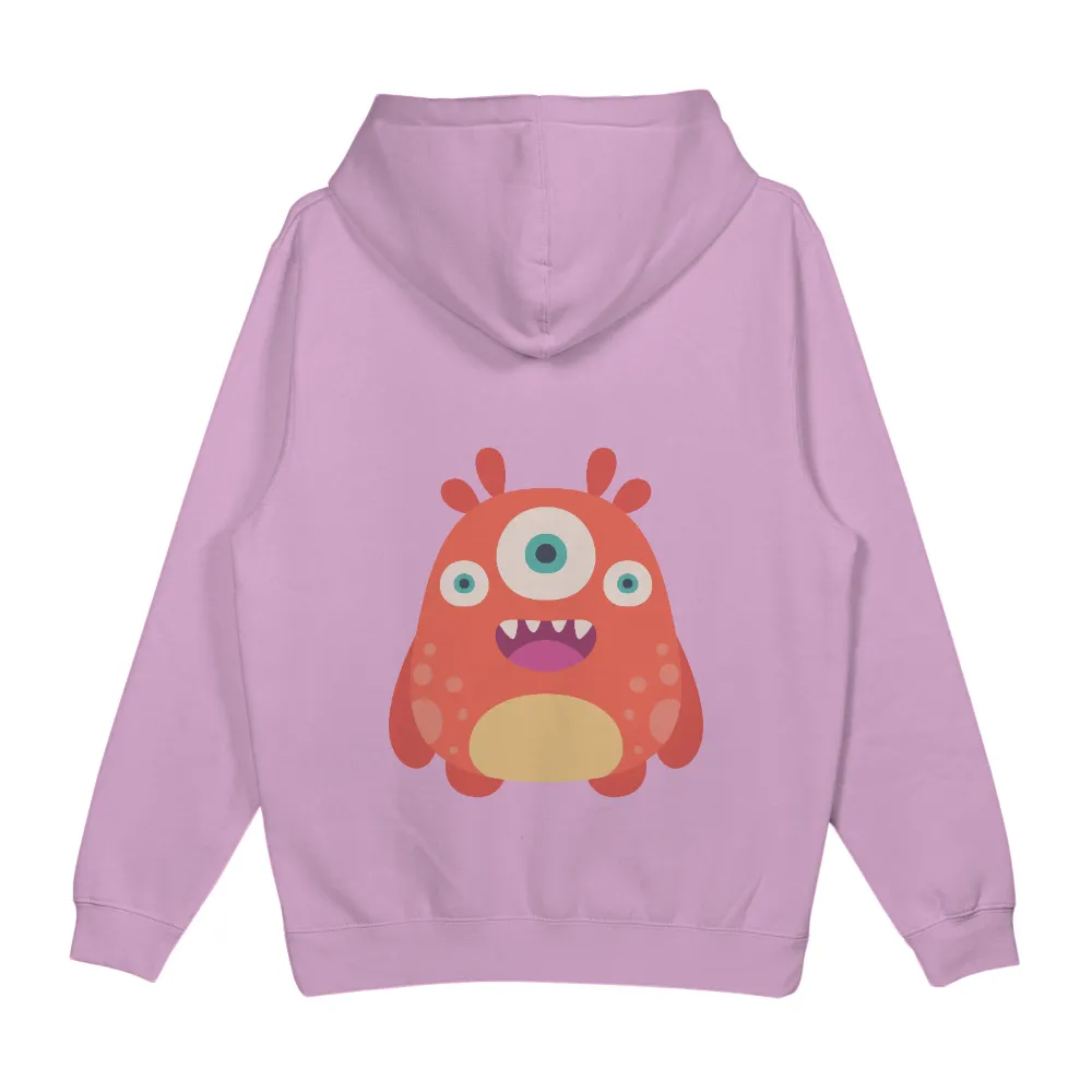 T-Shirt Printing: Cheerful Three-Eyed Monster Design|roblox t shirt monster