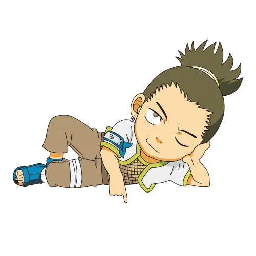 Graphic Tees: Shikamaru's Lazy Wisdom - Anime Character Design