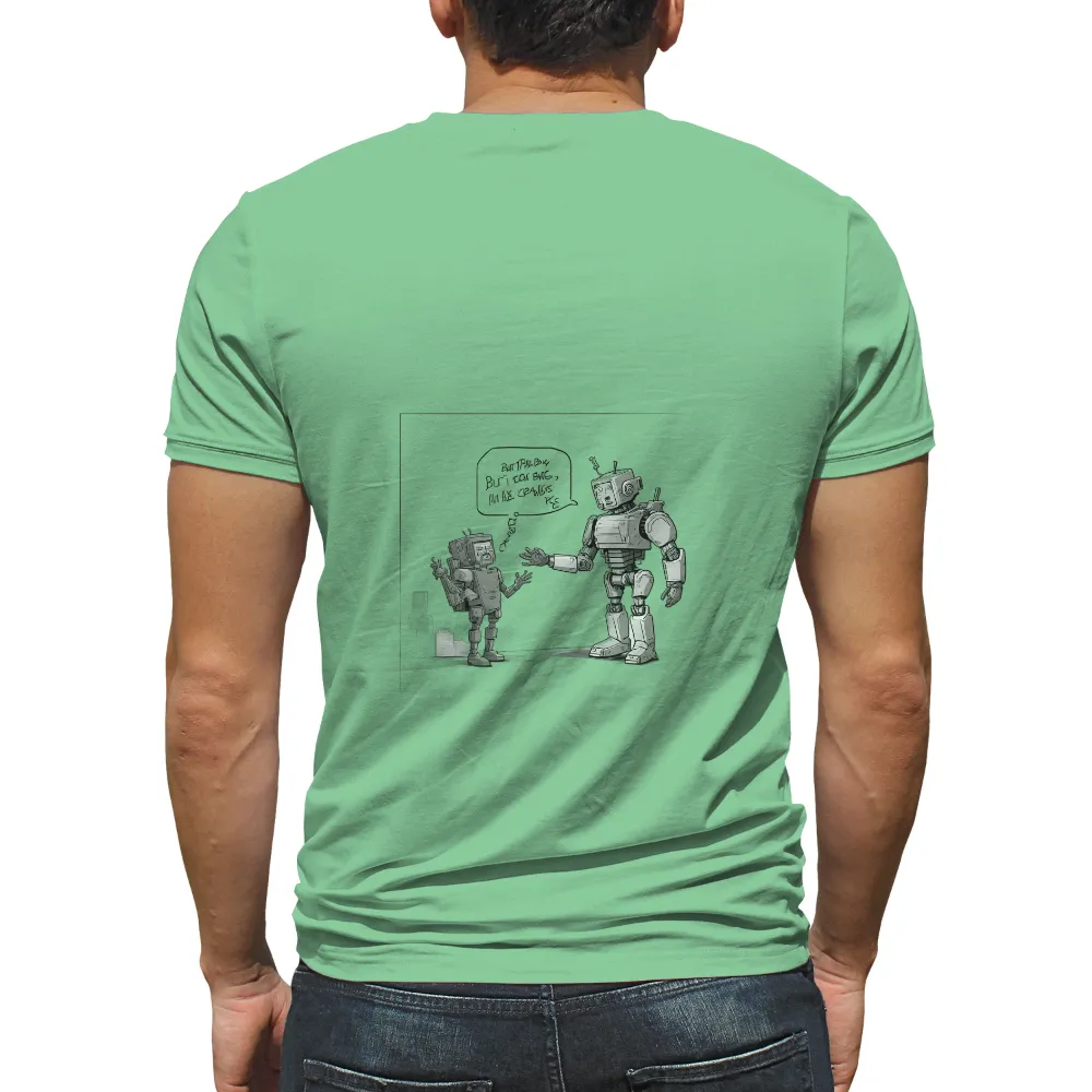 Robotic Bonds: A Monochromatic Artwork Emphasizing Connection and Authenticity|earth day vintage shirt