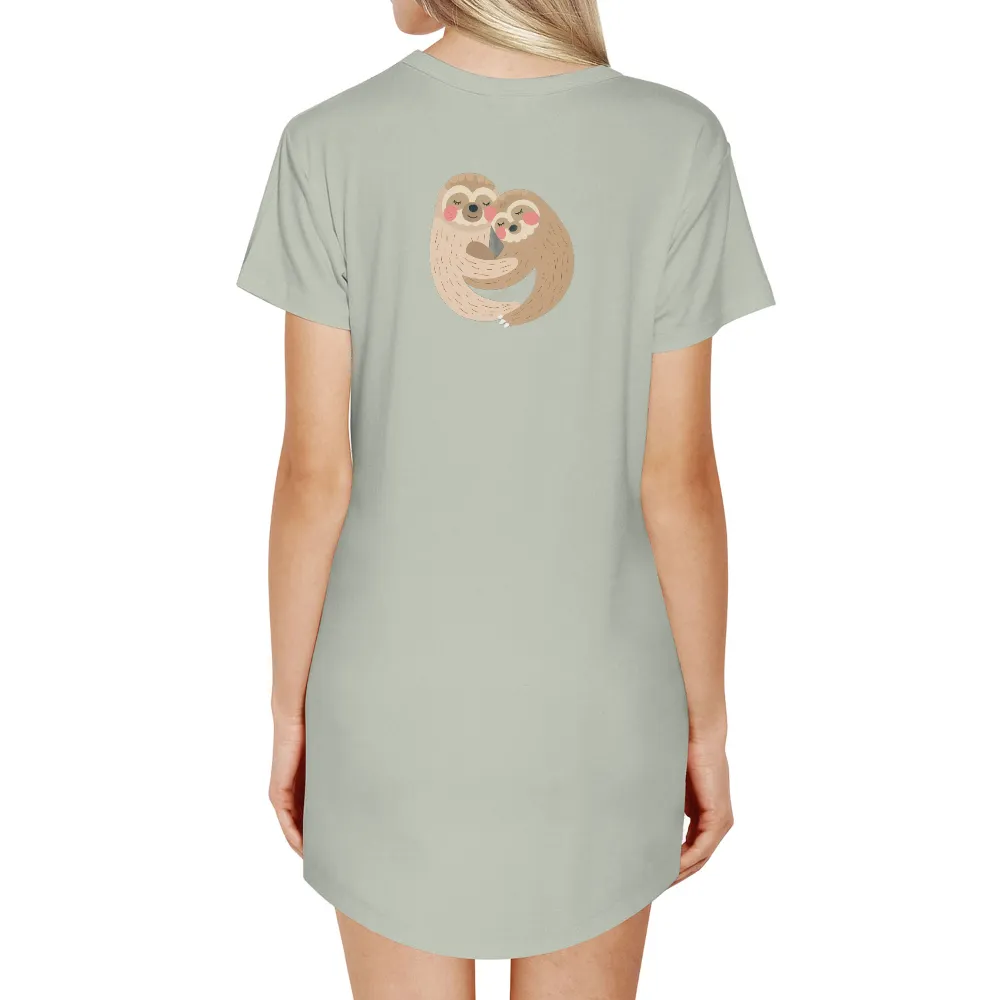 Graphic Tees: Embracing Sloths - A Symbol of Family Love|easter shirts for family