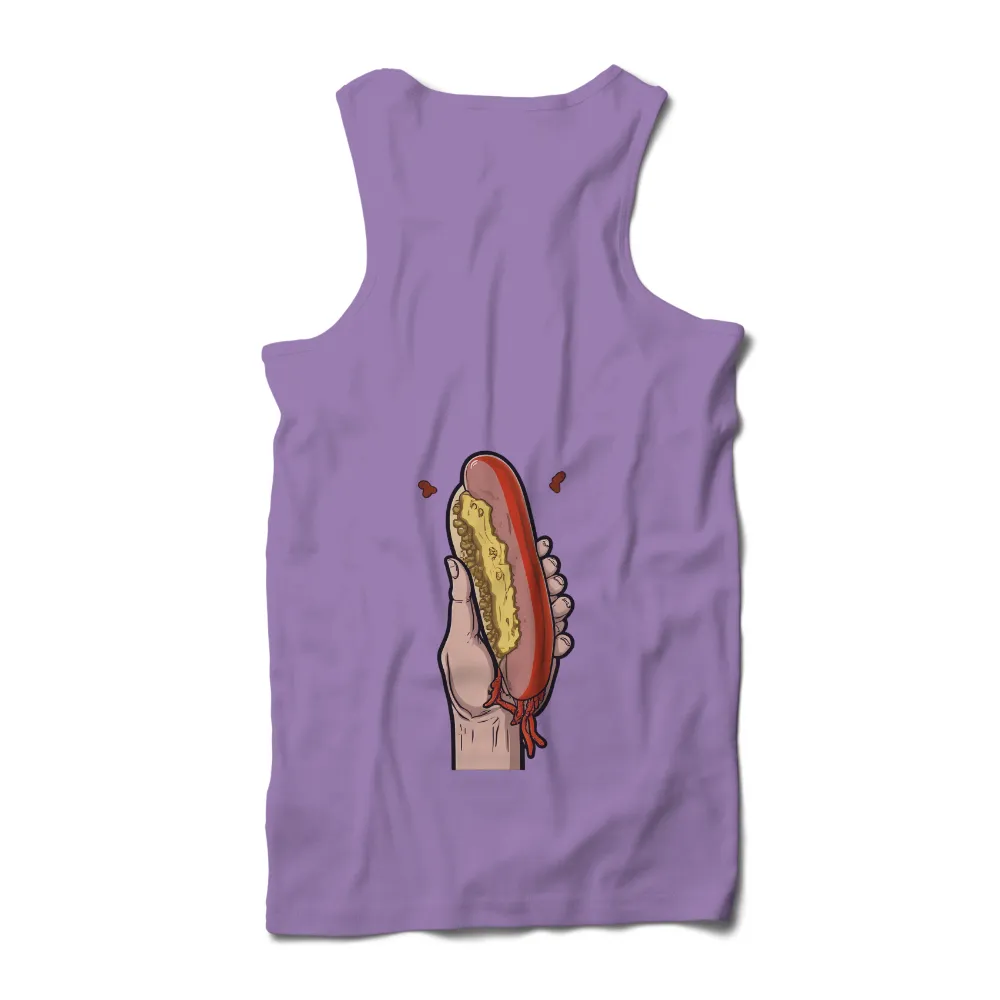 Classic Hot Dog Design: A Nostalgic Tribute to American Street Food|obey hot dog tee