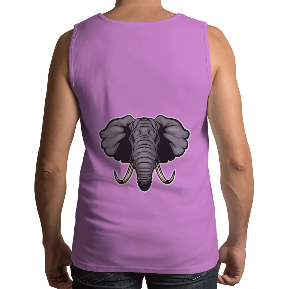 TShirt Design: Majestic Elephant - Strength and Wisdom|t shirt design for sinulog