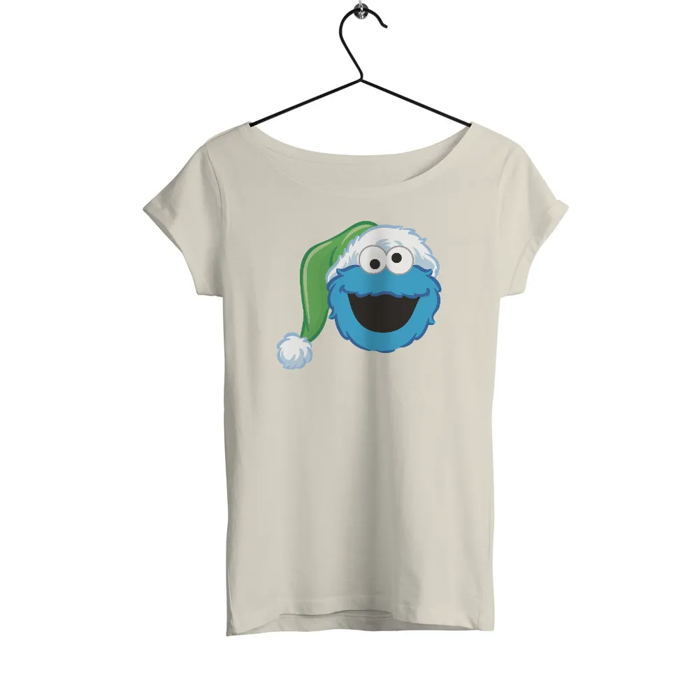 T-Shirts Design: Festive Cookie Monster - Pop Culture & Nostalgia|cyanide and happiness shirt