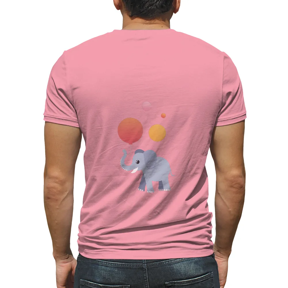 Graphic Tees: Ellie's Dream Flight - Artistic Elephant Design|enes freedom t shirt