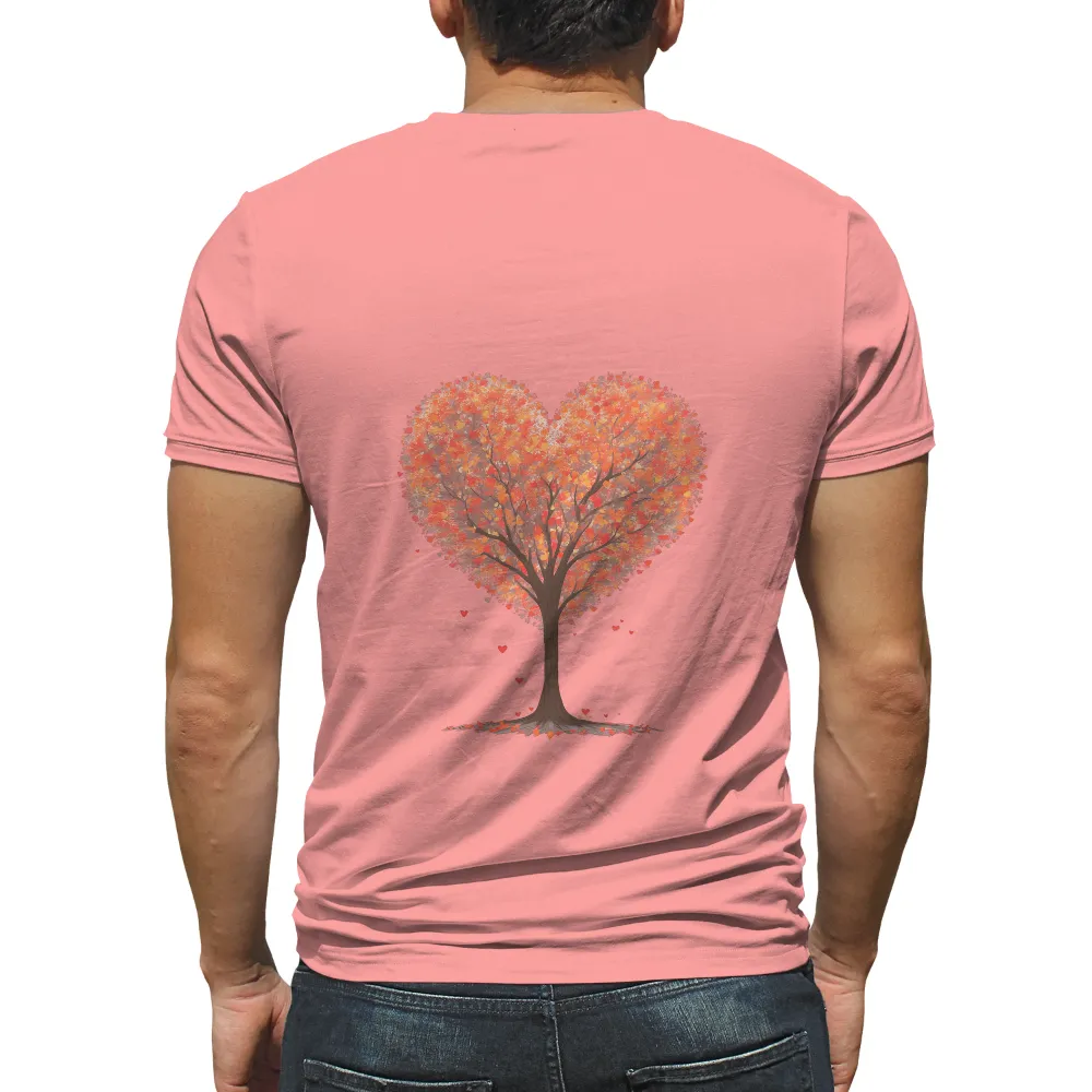 Heart Tree Love: A Symbol of Enduring Affection and Growth|love for damar 3 shirts