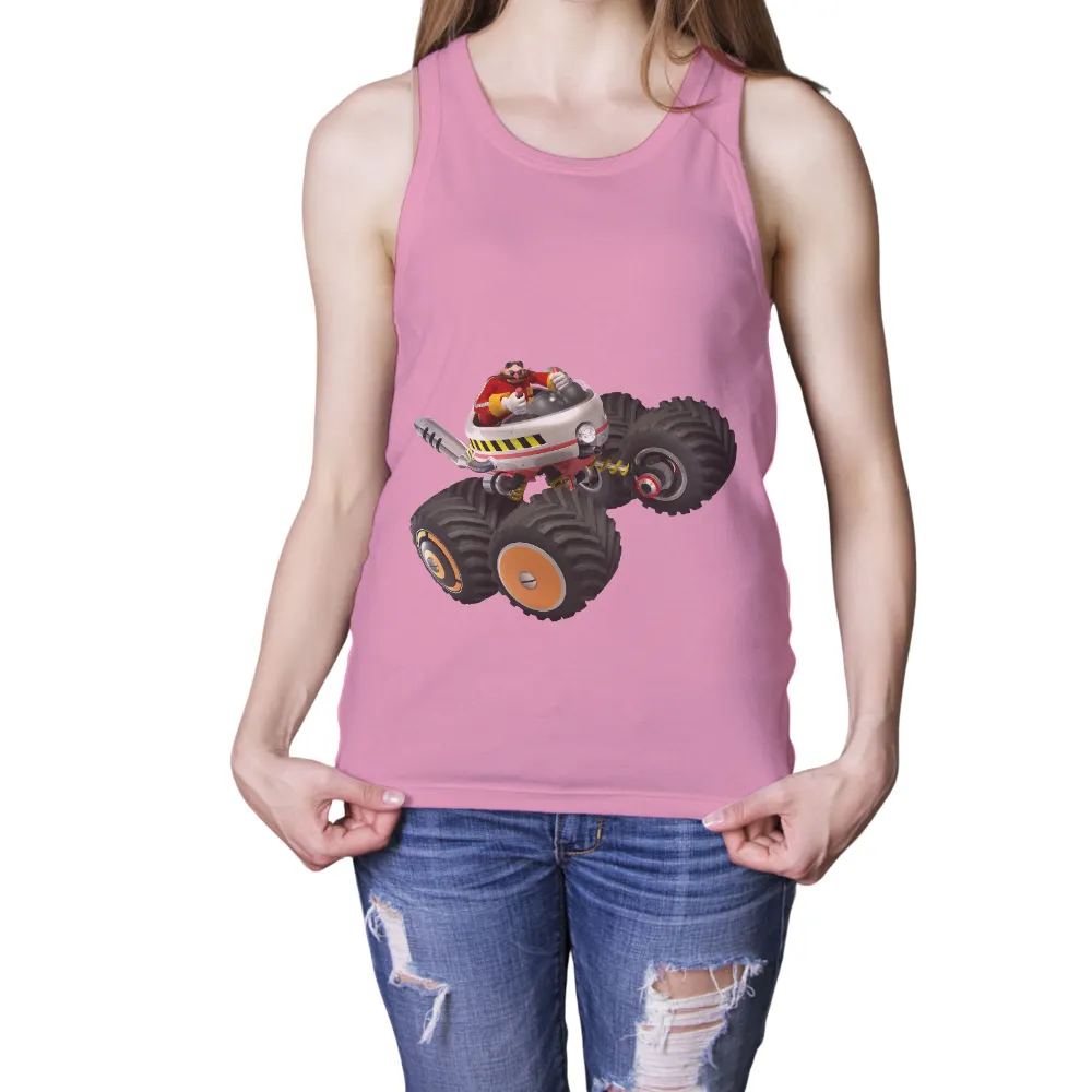 T-Shirts Custom: Quirky Monster Truck Adventure|adventure time dancing with monsters shirt