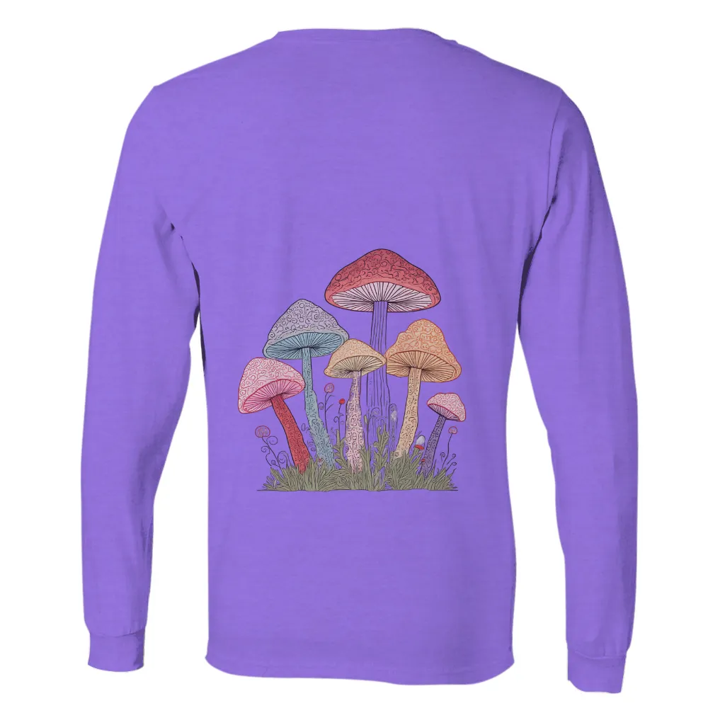 Tee Shirts Printed: Magical Mushrooms in the Forest|guardians of the garden shirt