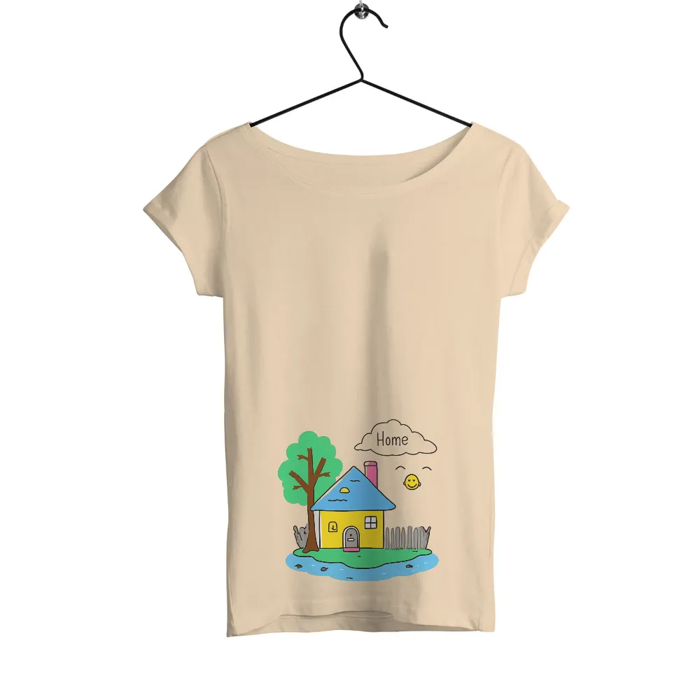 Graphic Tees: Home - A Place of Comfort and Love|music art love happiness t shirt