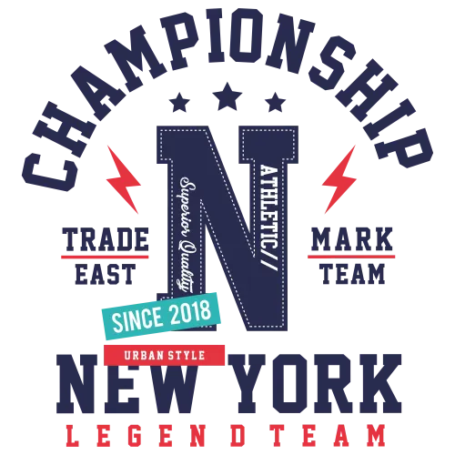 Championship Spirit: New York Legend Team T-Shirt Printing