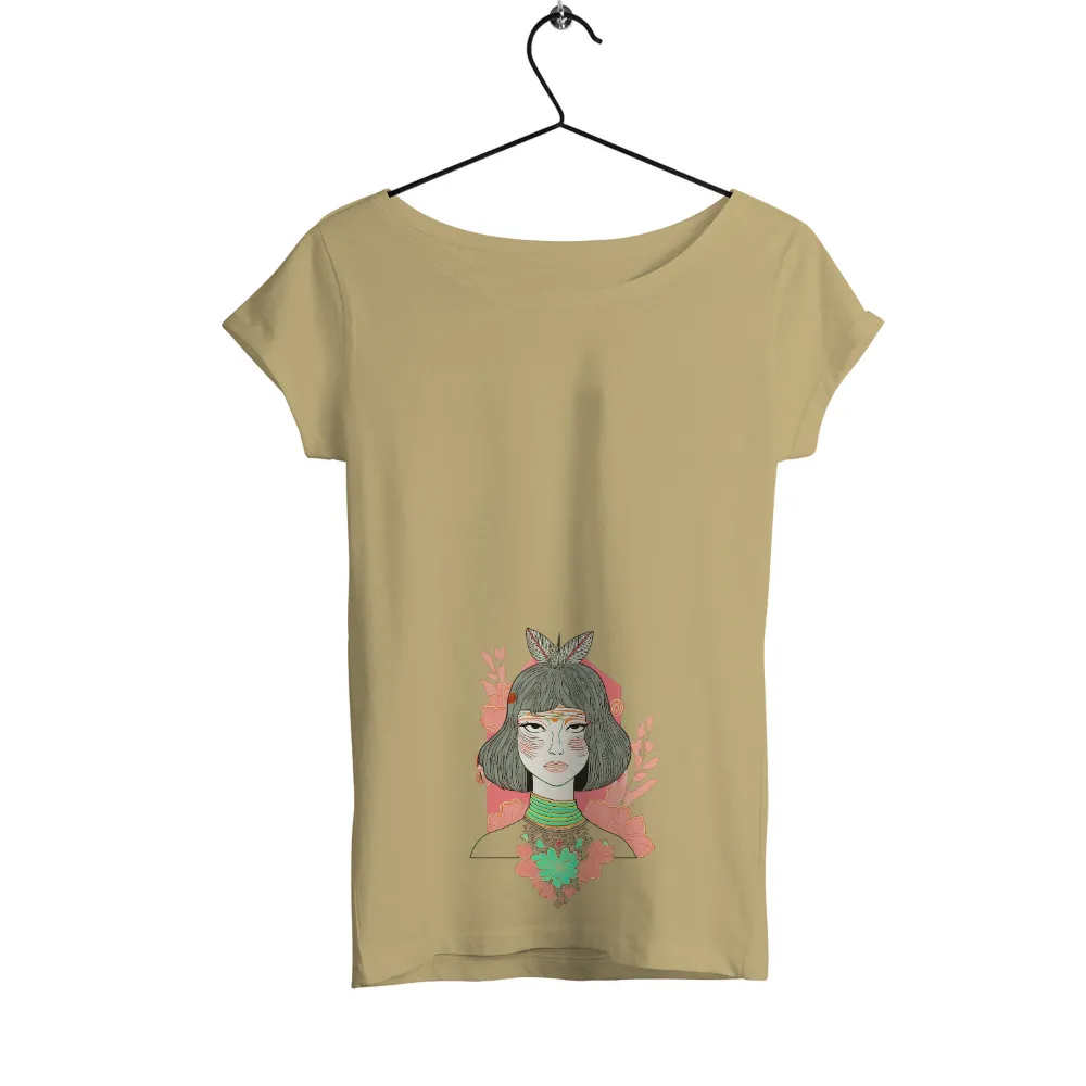 T-Shirts Design: Aria, Guardian of the Dream Blossoms|comfort colors 4th of july shirt