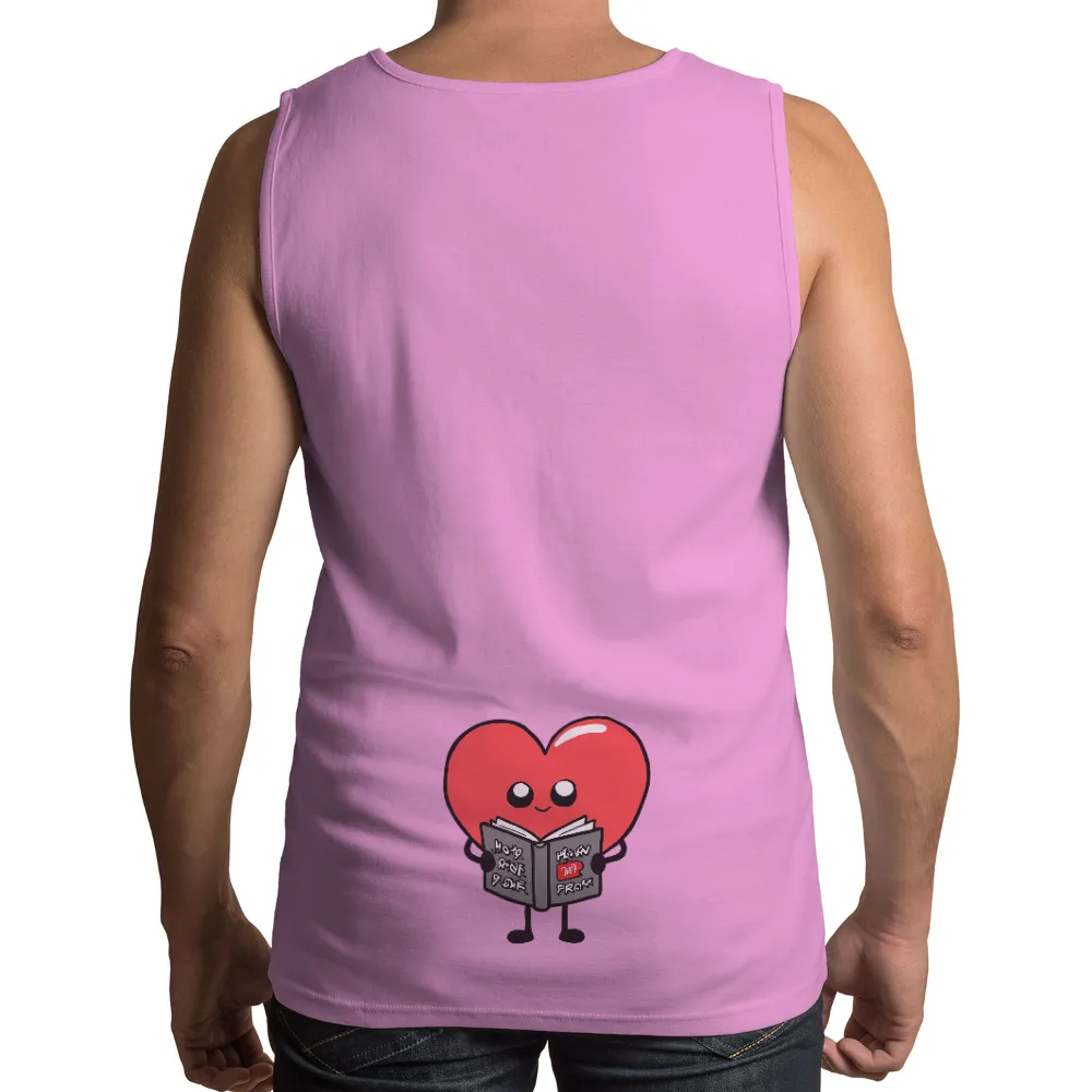 T-Shirts Design: Heart Reading for Growth and Empathy|roblox heart t shirt