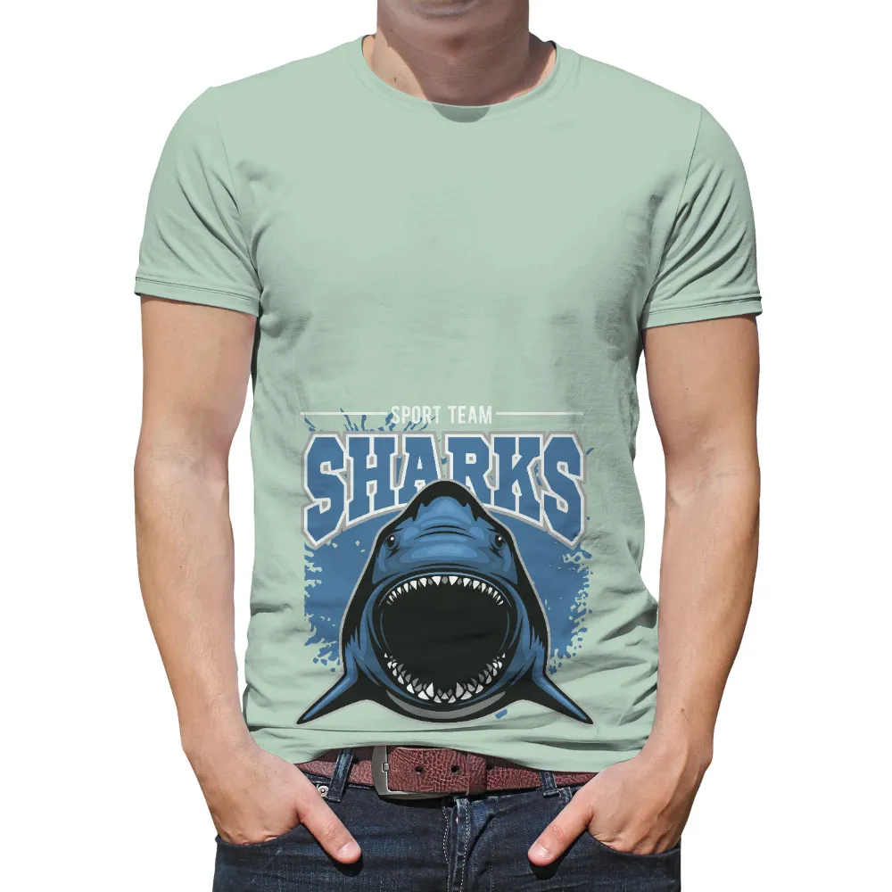 Sharks T-Shirt Design: Power and Unity in Sports|team lebron t shirt