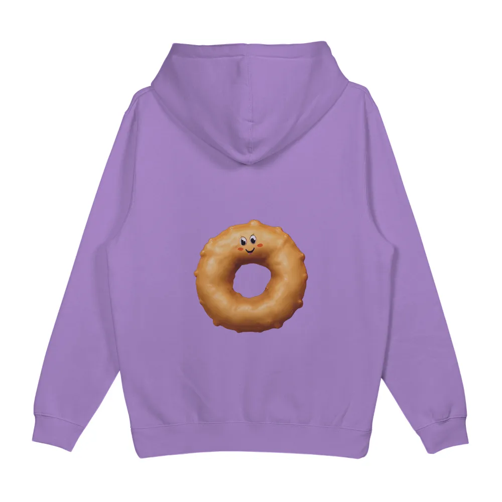 Graphic Tees: Cheerful Glazed Donut - Whimsical and Playful Design|cyanide and happiness shirt