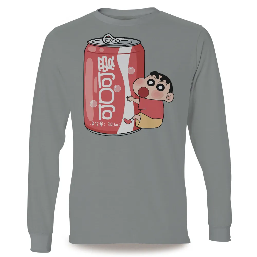 Tee Shirt Printing: Shin-chan's Soda Adventure|banksy joy millward