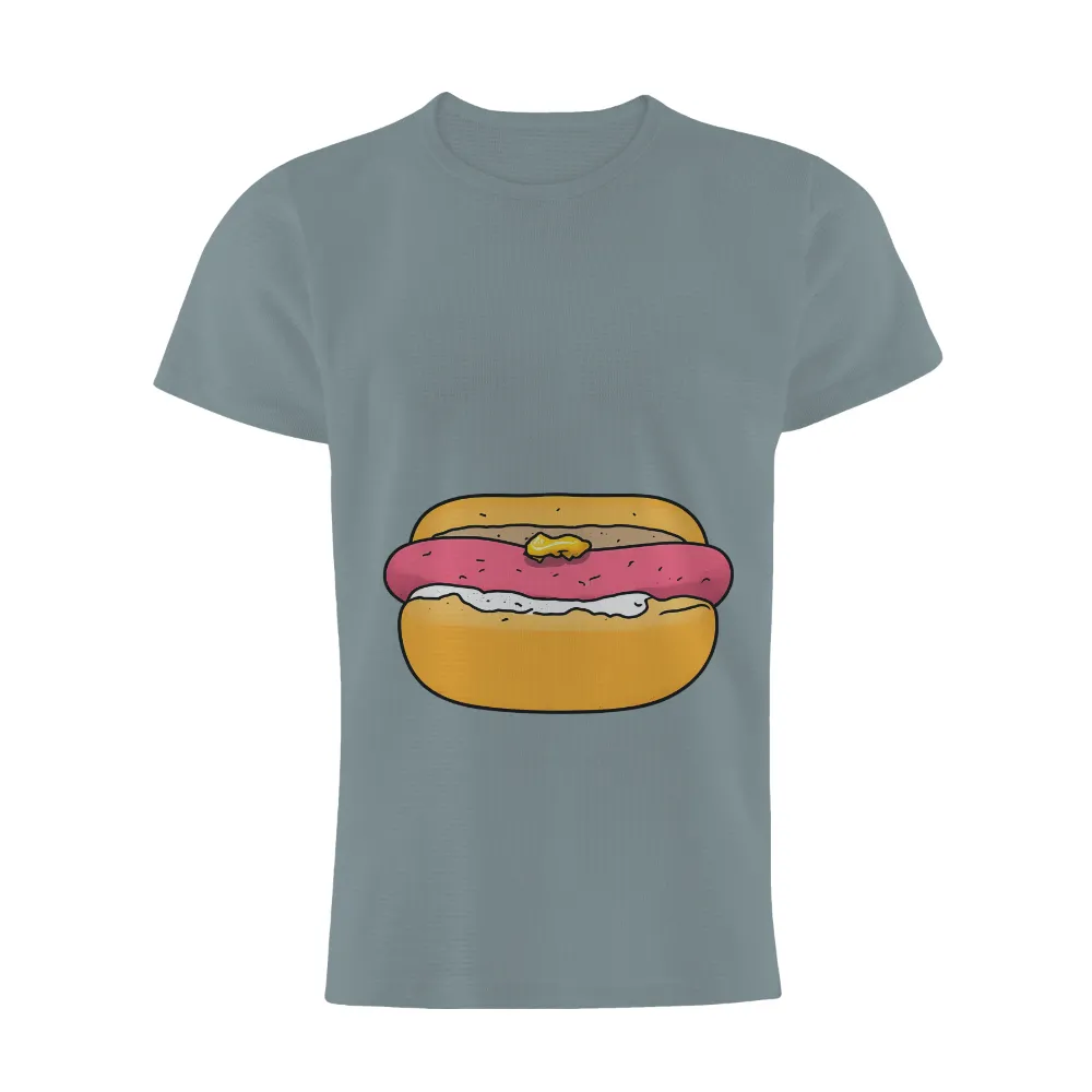 Custom T-Shirt Printing: Whimsical Hot Dog - Street Food Culture|orioles hot dog race t shirt