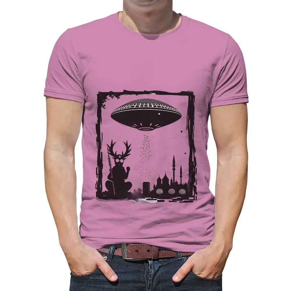 T-Shirts Design: Alien Encounter in Urban Fantasy|nobody freakin cares alien shirt walmart