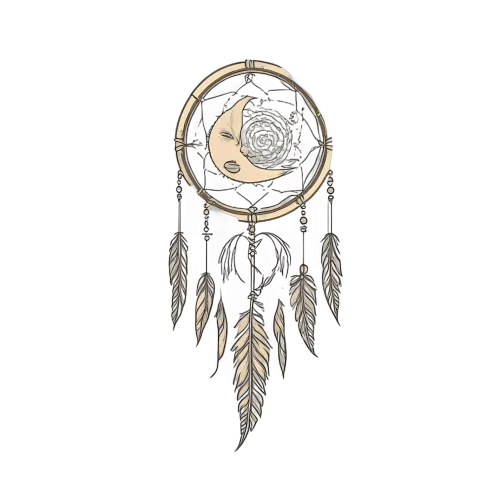 TShirt Printing: Dreamcatcher Moon - Artistic Designs