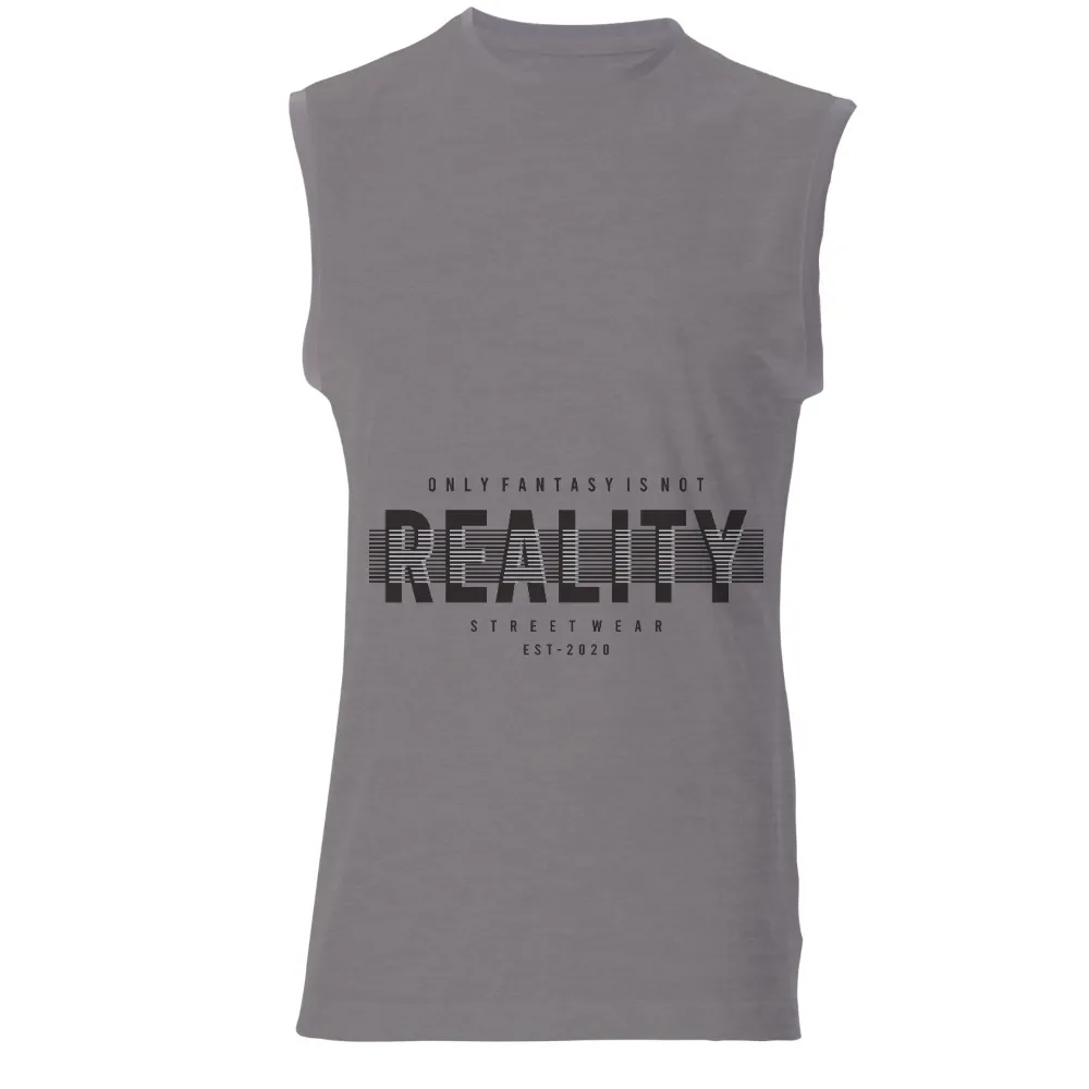 T-Shirts Custom: Reality Over Fantasy - Streetwear Design|final fantasy t shirts official