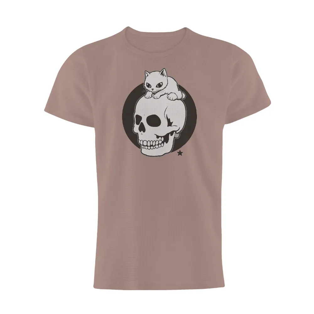 Custom T-Shirt Printing: Luna's Curious Adventure on a Skull|adventure time star wars shirt