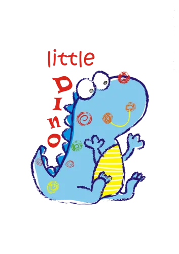 Little Dino: Tee Shirt Printing for Kids Who Love Adventure