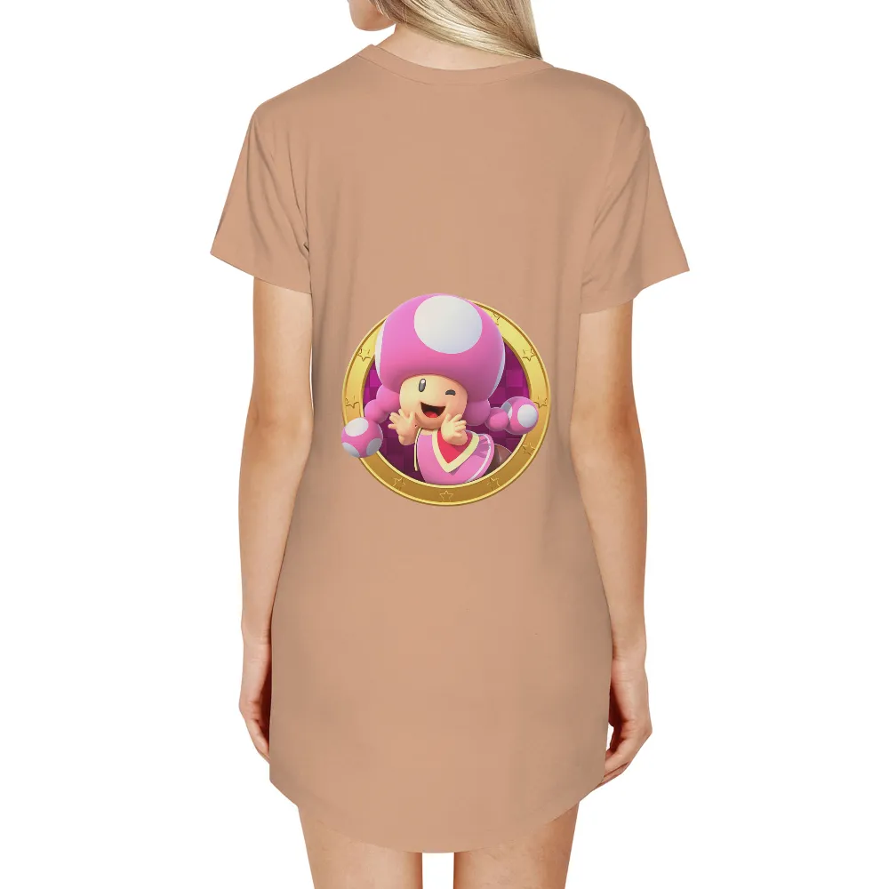 Toadette T-Shirts Pattern: Joyful Gaming Adventure|adventure time shirt sex