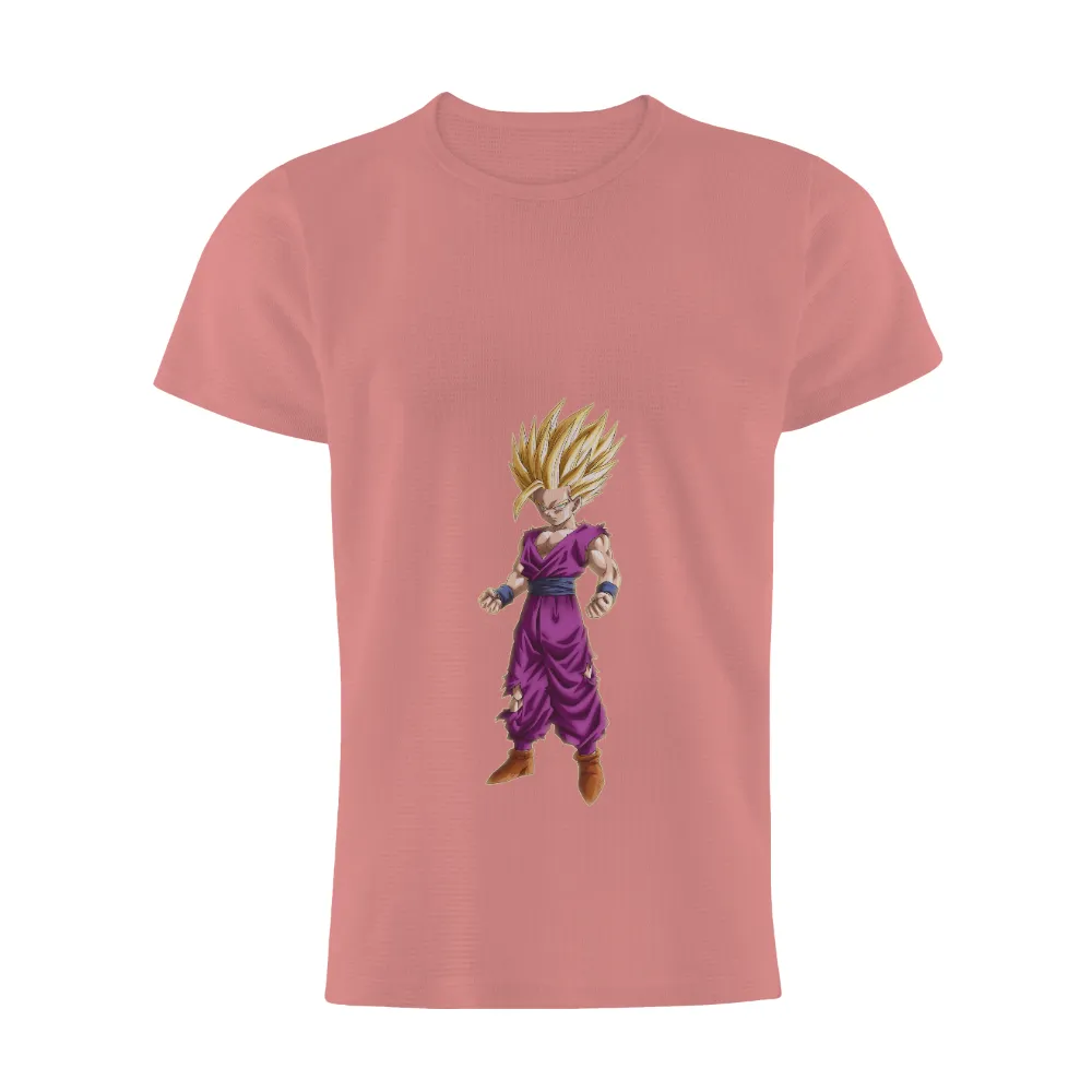 Shirts Graphic Tees: Unleash Your Inner Strength with Gohan Super Saiyan Design|dragon ball z workout pants