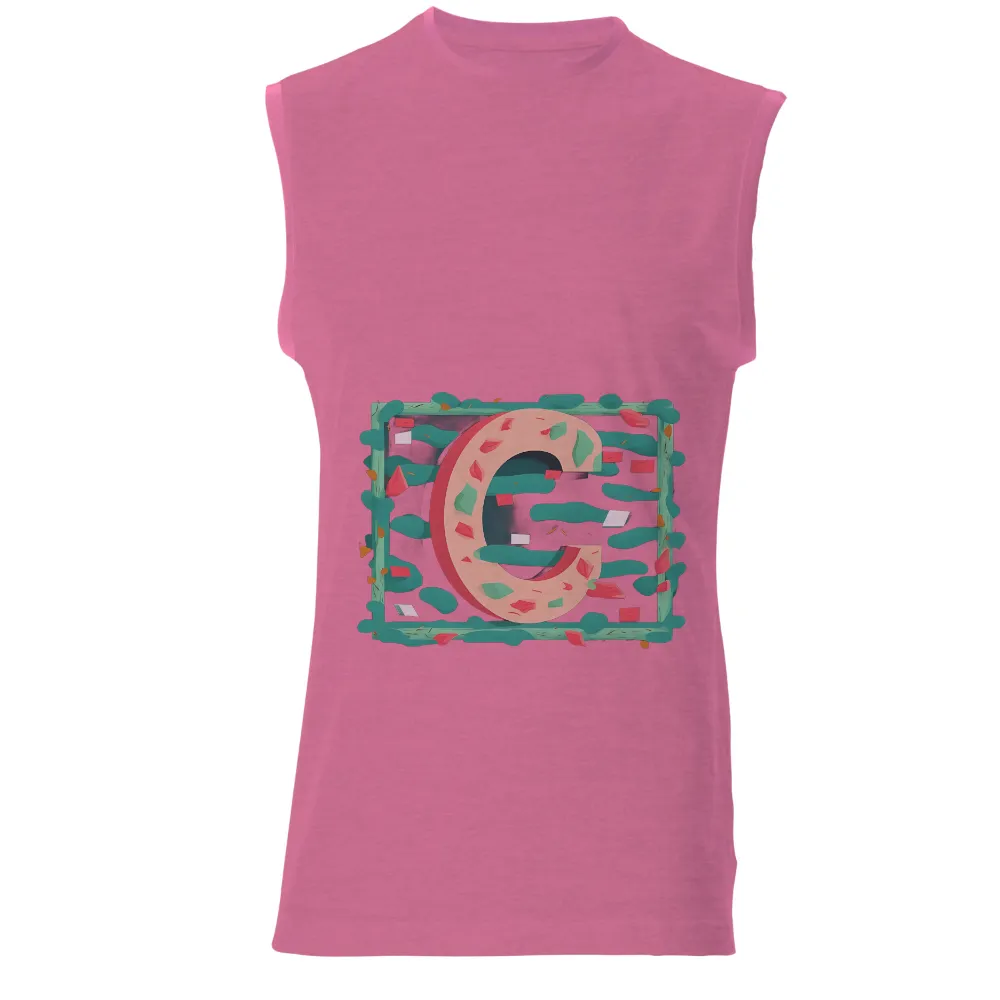 Whimsical Letter C Design: A Nostalgic and Playful Fashion Statement|vintage super smash bros shirt