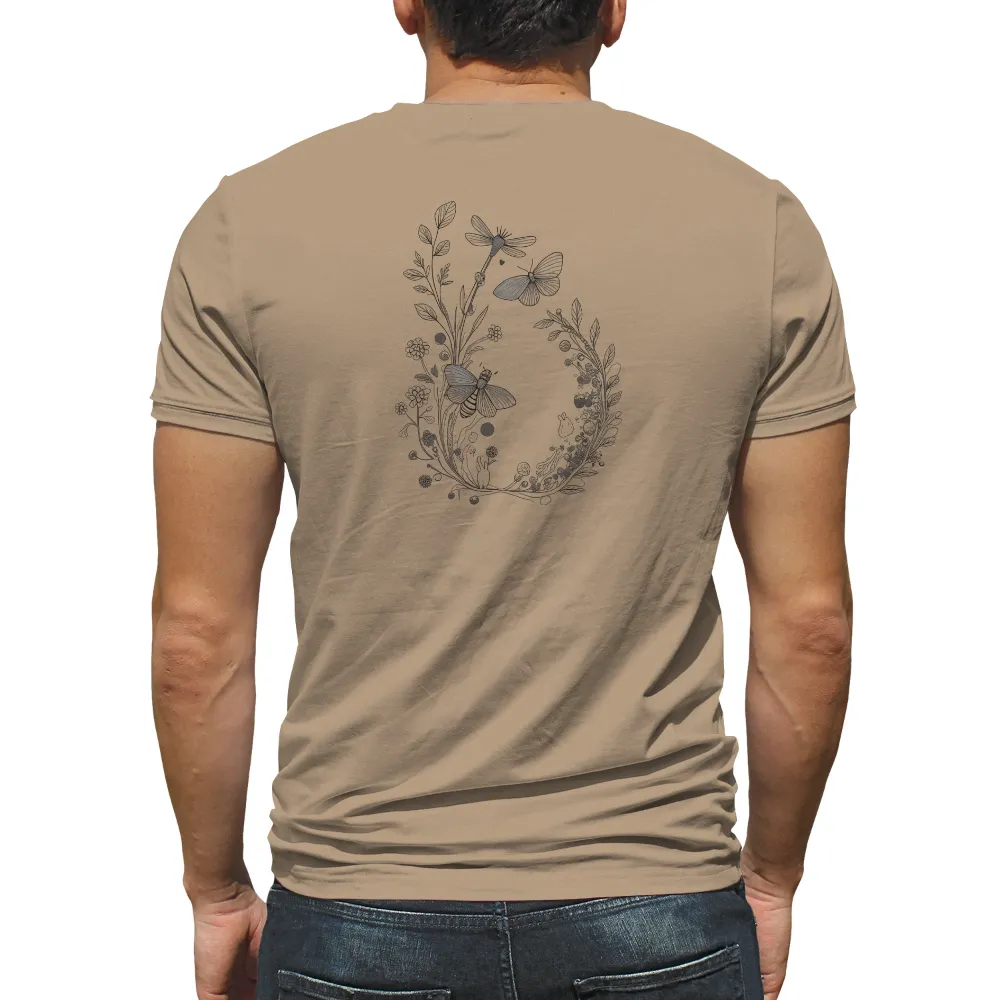 Tee Shirt Printing: Enchanting Butterflies and Dragonflies in Nature|in this moment tee shirts