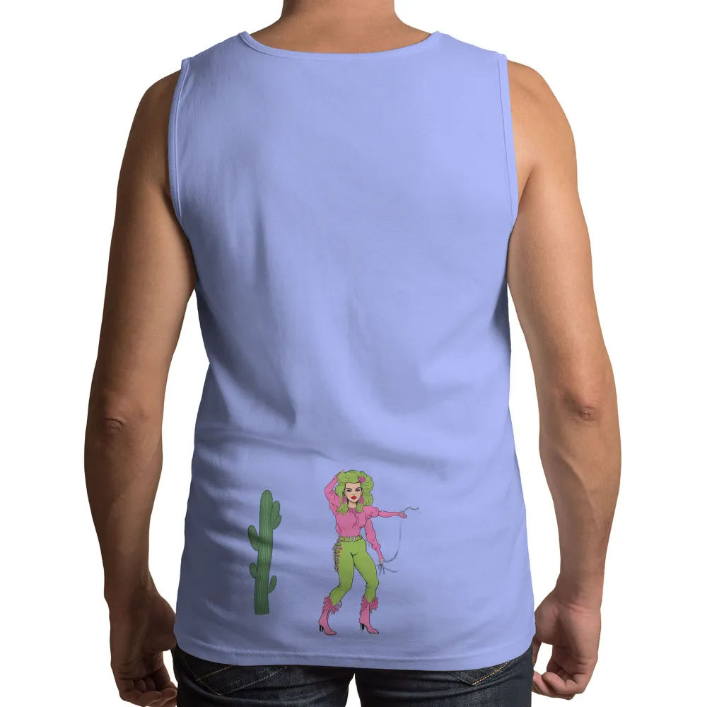 Graphic Tees: Neon Cowgirl - Modern Desert Strength|the neon demon t shirt