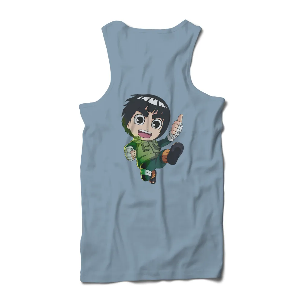 Tee Shirt Printing: Rock Lee's Determination - Anime Inspired Design|baryon mode naruto shirt