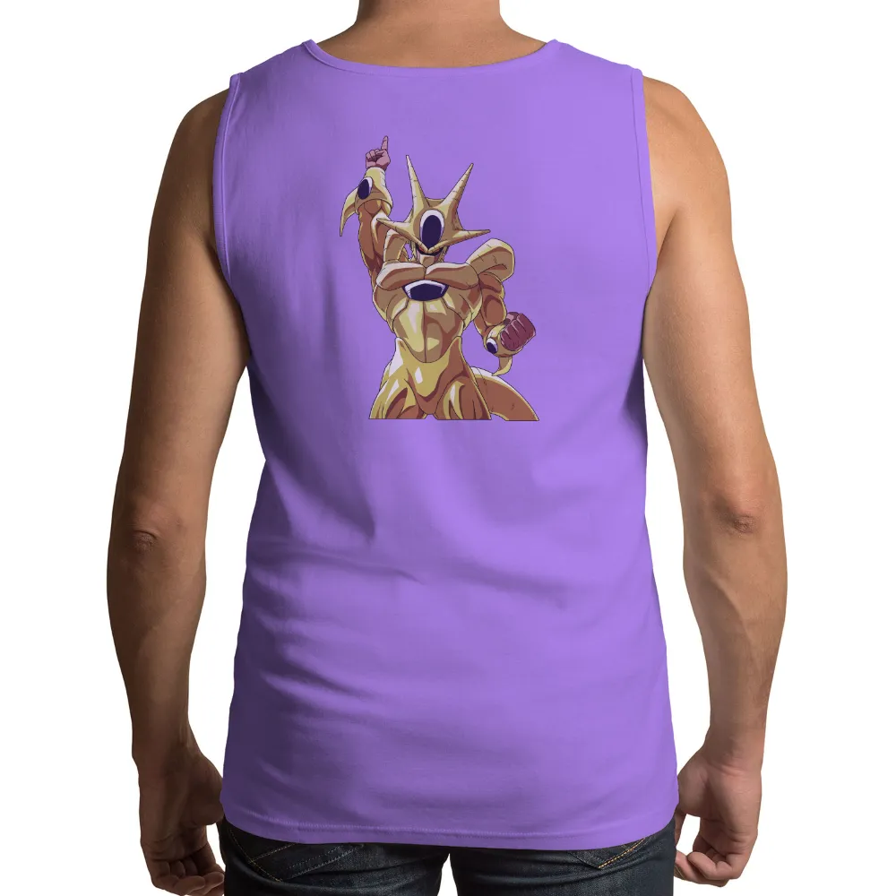 TShirt Design: Golden Frieza - Power and Transformation|owen power