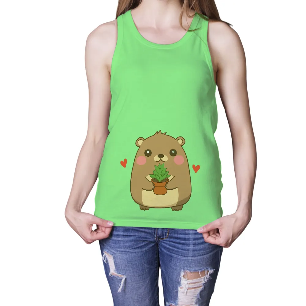 Custom Tee Shirts: Bumble the Bear - Nature's Guardian|cute mothers day shirt ideas