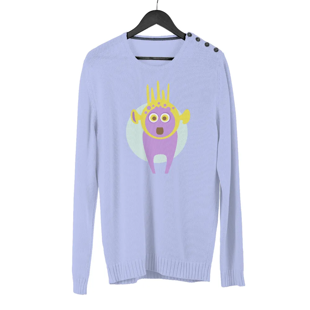 T-Shirts Pattern: Whimsical Fantasy Creature|purple aesthetic t shirt roblox